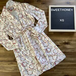 NWT SweetHoney Classic Lounge Robe - Prancer XS